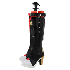 Game Honkai: Star Rail Topaz Black Shoes Boots Cosplay Accessories Halloween Carnival Props
