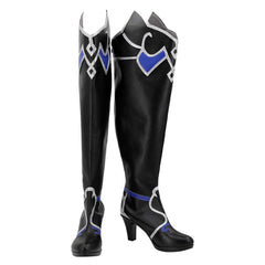 Game Honkai:Star Rail Jingliu Black Shoes Boots Cosplay Accessories Halloween Carnival Props