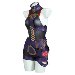 Game League Of Legend LoL Briar Purple Cosplay Costume Outfits Halloween Carnival Suit