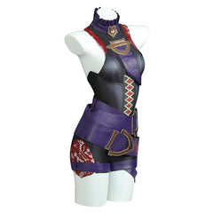 Game League Of Legend LoL Briar Purple Cosplay Costume Outfits Halloween Carnival Suit