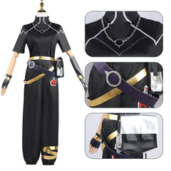 Game League Of Legends LoL Heartsteel Ezreal Black Jumpsuit Cosplay Costume Outfits Halloween Carnival Suit