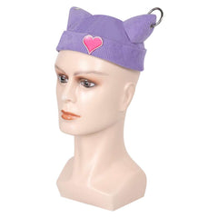 Game League of Legends LOL Sett Purple Hat Cosplay Accessories Halloween Carnival Props