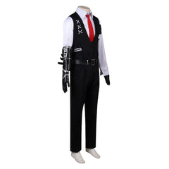 Game Limbus Company MeurSault Black Set Outfits Cosplay Costume Halloween Carnival Suit