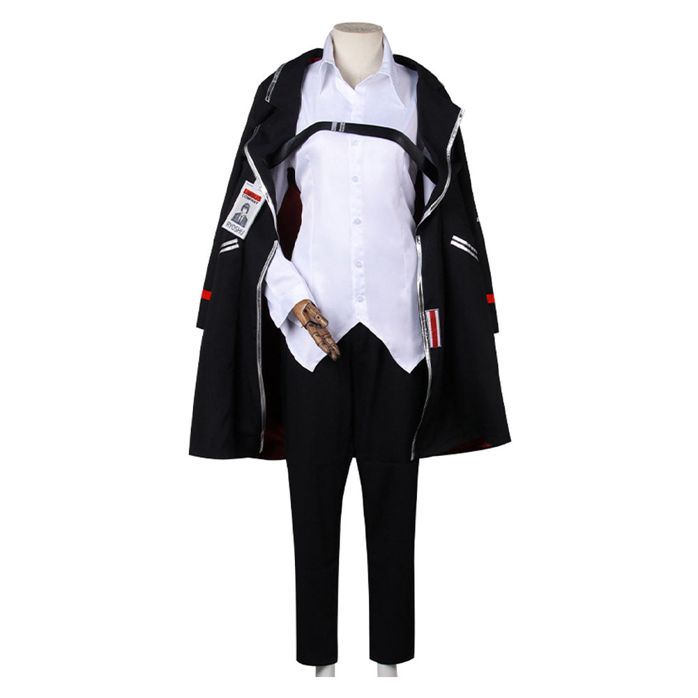 Game Limbus Company Ryoshu Black Set Outfits Cosplay Costume Halloween Carnival Suit