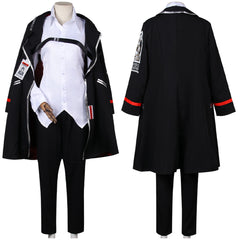 Game Limbus Company Ryoshu Black Set Outfits Cosplay Costume Halloween Carnival Suit