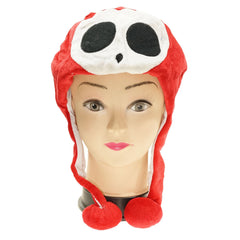 Game Mario Tennis ACE Shy Guy Red Hat Cosplay Accessories