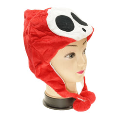 Game Mario Tennis ACE Shy Guy Red Hat Cosplay Accessories