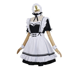 Game Miracle Nikki - Nikki Cute Lolita Maid Sweet Dress Cosplay Costume Outfits Halloween Carnival Suit