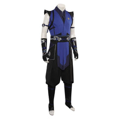 Game Mortal Kombat 1 Sub-Zero Blue Set Outfits Cosplay Costume