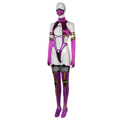 Game Mortal Kombat 9 Mileena Purple Sexy Outfits ​Cosplay Costume Halloween Carnival Suit