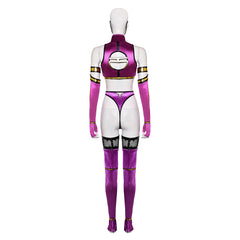 Game Mortal Kombat 9 Mileena Purple Sexy Outfits ​Cosplay Costume Halloween Carnival Suit