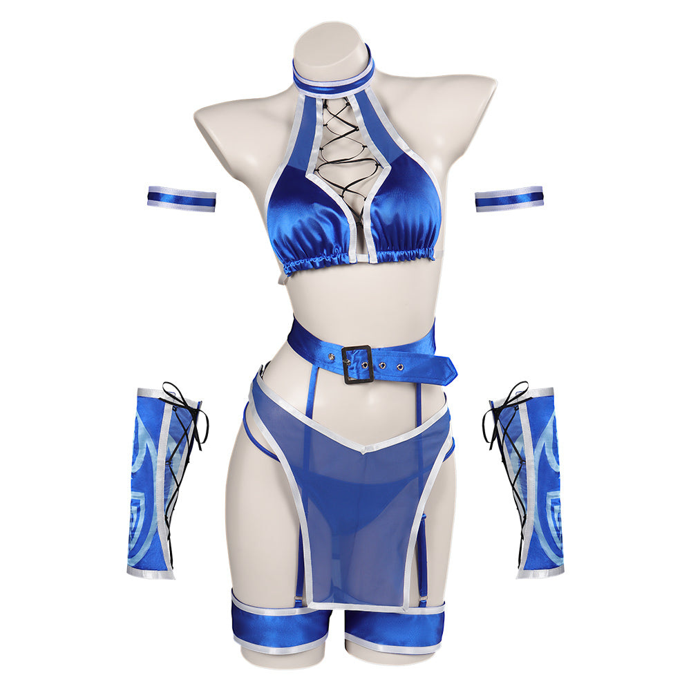 Game Mortal Kombat Kitada Sexy Lingerie Women Outfits Cosplay Costume Suit