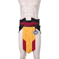 Game Mortal Kombat Scorpion Yellow Belt Waistband Cosplay Accessories Halloween Carnival Props