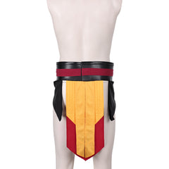 Game Mortal Kombat Scorpion Yellow Belt Waistband Cosplay Accessories Halloween Carnival Props