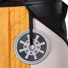 Game Mortal Kombat Scorpion Yellow Belt Waistband Cosplay Accessories Halloween Carnival Props