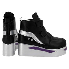 Game Nikke:The Goddess of Victory Sam Black Shoes Boots Cosplay Accessories
