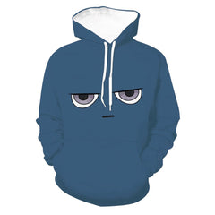 Game Palworld 2024 Depresso Blue Hoodie Outfits Cosplay Costume Halloween Carnival Suit