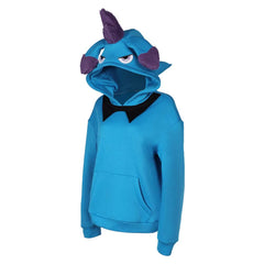  Game Palworld 2024 Depresso Blue Hoodie Outfits Cosplay Costume Halloween Carnival Suit