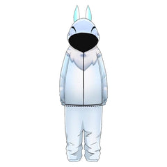 Game Palworld 2024 Quivern White Sleepwear Jumpsuit Outfits Cosplay Costume Halloween Carnival Suit