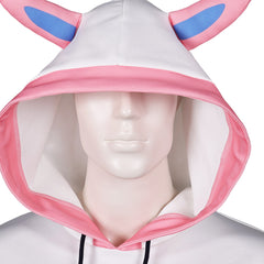 Game Palworld (2024) Melpaca Pink Sweatshirt ​Hoodie Cosplay Costume Outfits Halloween Carnival Suit-Coshduk