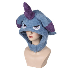 Game Palworld Depresso Blue Hat Cosplay Accessories Halloween Carnival Props
