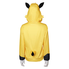 Game Palworld Grizzbolt Yellow Hoodie ​Outfits ​Cosplay Costume Halloween Carnival Suit