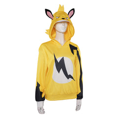 Game Palworld Grizzbolt Yellow Hoodie ​Outfits ​Cosplay Costume Halloween Carnival Suit
