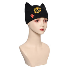 Game Palworld Zoe Cosplay Black Hat Cap Accessories Halloween Carnival Props