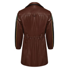 Game Starfield 2023 Noel Brown Leather Jacket Cosplay Costume Outfits Halloween Carnival Suit