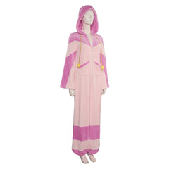 Game Street Fighter Juri Pink Jumpsuit Outfits Cosplay Costume Halloween Suit