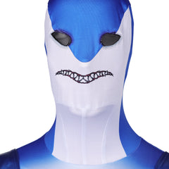 Game Suicide Squad: Kill The Justice League 2024 King Shark Blue Jumpsuit Cosplay Costume Outfits Halloween Carnival Suit