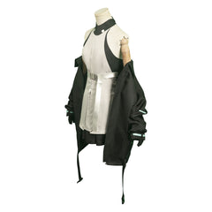 Game Synduality Noir Noir White Dress Set Outfits Cosplay Costume Suit