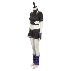 Game Tekken 8 (2024) Reina Black Set Cosplay Costume Outfits Halloween Carnival Suit