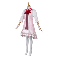Game Tekken 8 Lili Pink Dress Outfits Cosplay Costume Halloween Carnival Suit
