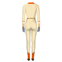 Game The Legend Of Zelda Purya Yellow Jumpsuit Outfits Cosplay Costume Suit
