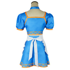 Game The Legend Of Zelda Zelad Dress Blue Maid Dress Outfits Cosplay Costume Suit