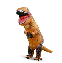 Yellow Inflatable Dinosaur Jumpsuit Outfits Cosplay Costume Halloween Carnval Suit