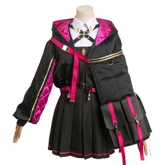 Game Fate/Grand Order Medusa Black Coat Set Outfits Cosplay Costume Suit