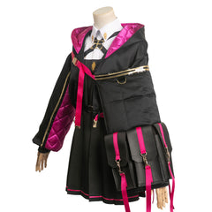 Game Fate/Grand Order Medusa Black Coat Set Outfits Cosplay Costume Suit