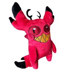 Hazbin Hotel Cursed Cat Alastor Cosplay Plush Toys Cartoon Soft Stuffed Dolls Mascot Birthday Xmas Gift   