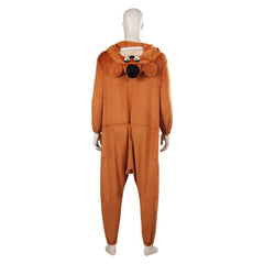 Horror Movie Five Nights At Freddy's Freddy Brown Jumpsuit Outfits Cosplay Costume Halloween Carnival Suit