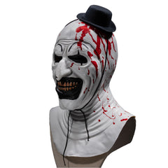 Horror Movie Terrifier Clown Latex Mask Cosplay Accessories Halloween carnival Props