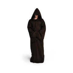 Movie Star Wars Brown Cloak Version Outfits Cosplay Costume Halloween Carnival Suit