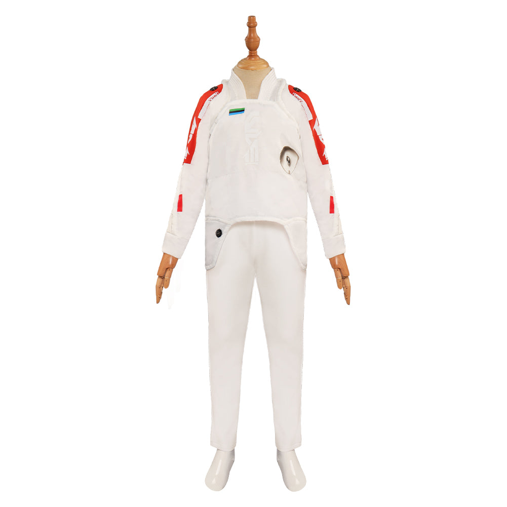 Kid Children Movie The Creator 2023 Alphie White Set ​Outfits ​Cosplay Costume Halloween Carnival Suit