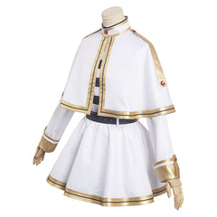 Kids Children Anime Frieren: Beyond Journey's End Frieren White Set Outfits Cosplay Costume Suit