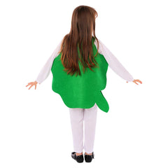 Kids Children Four-leaf Clover St. Patrick's Day Cosplay Costume Outfits Halloween Carnival Suit