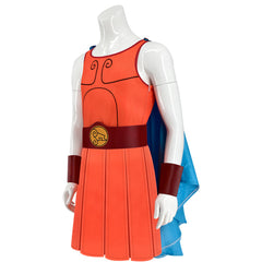 Kids Children Movie Hercules Hercules Orange Outfits Cosplay Costume Halloween Carnival Suit