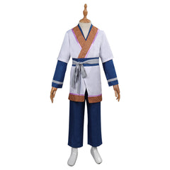 Kids Children Movie The Monkey King 2023 Lin Outfits Cosplay Costume Halloween Carnival Suit 