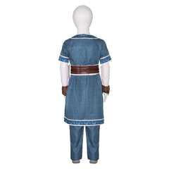 Kids Children TV Avatar: The Last Airbender 2024 Katara Blue Set Outfits Cosplay Costume