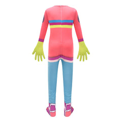 Kids Children TV The Creature Cases Kit Casey Pink Jumpsuit Outfits Cosplay Costume Halloween Carnival Suit